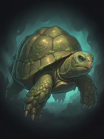 Mossback Tortus card art